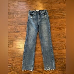 Vervet High Rise Distressed Jeans